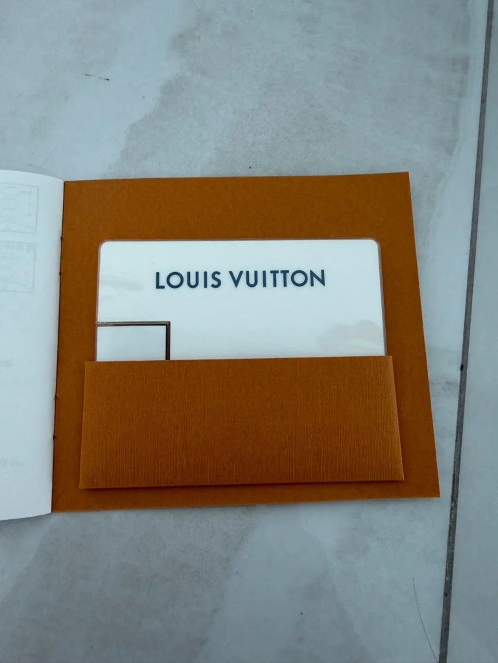 Louis Vuitton Montre Quartz Watch Box Outer Box Booklets & RARE USB Memory Card